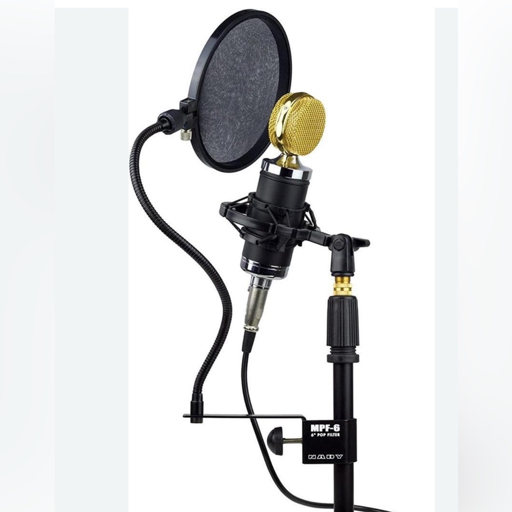 Aupgonix microphone pop Filter MPF-5 never used packed some demeched but new